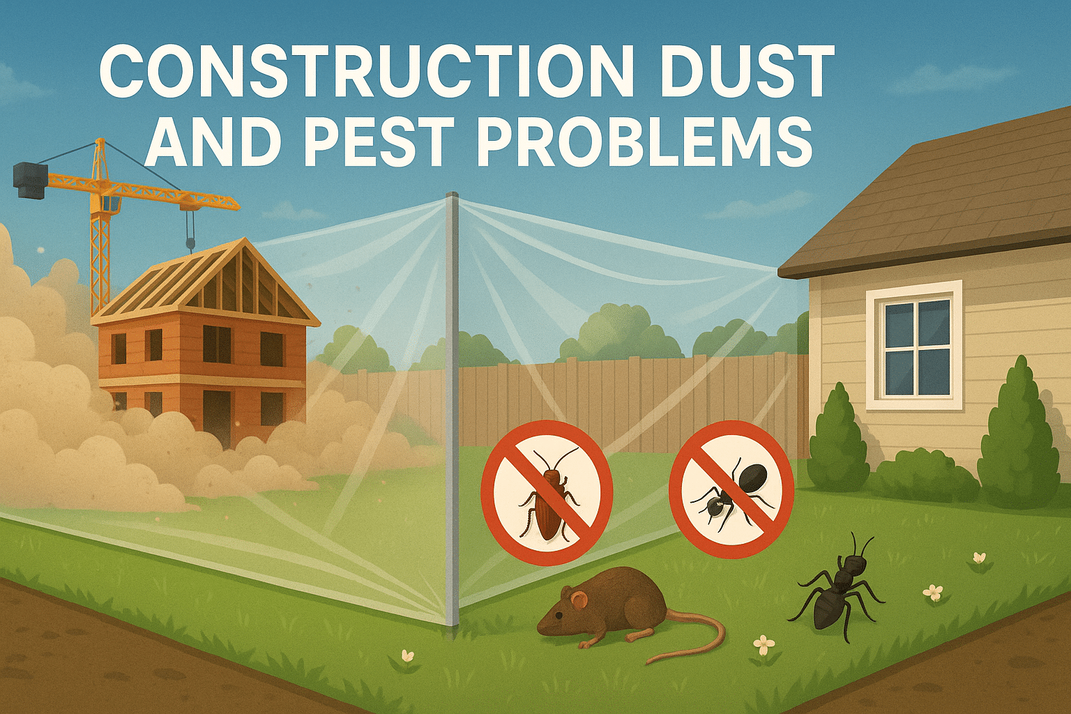 construction-dust-and-pest-problems-yard-barrier