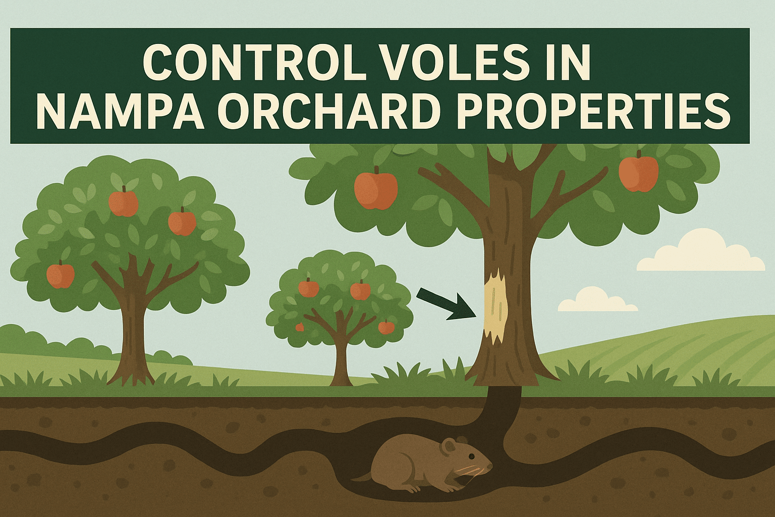 control-voles-in-nampa-orchard-properties-inside-treatment