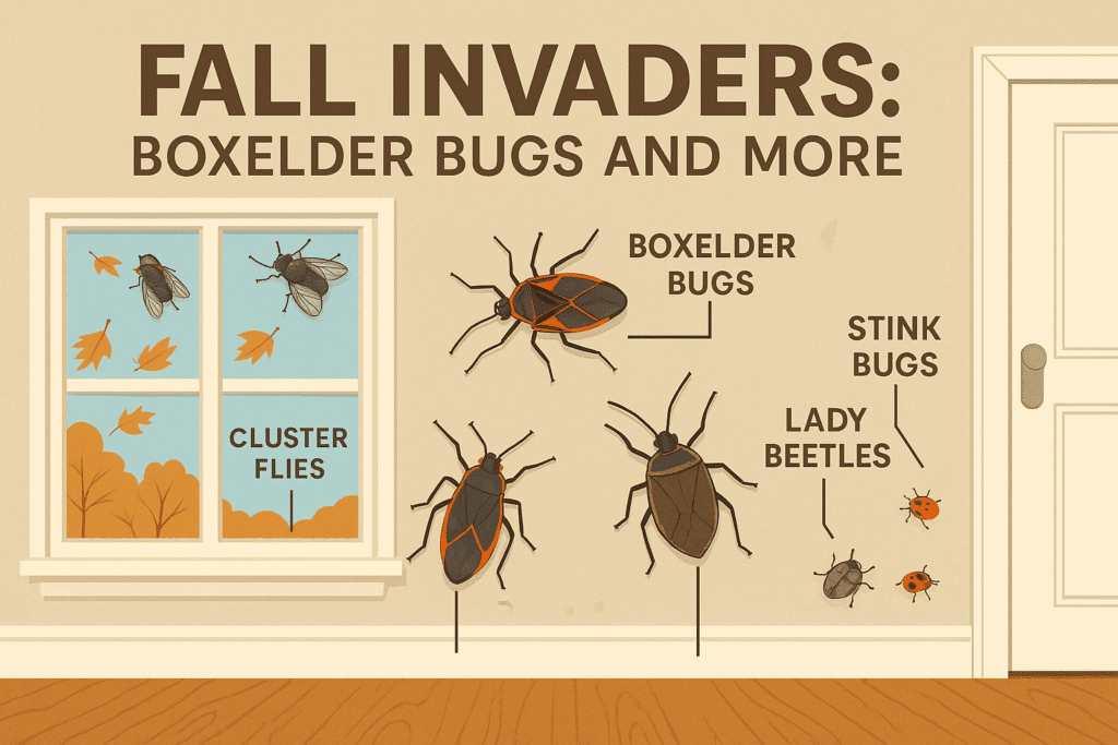 Fall Invder Insects Fall Invaders: Boxelder Bugs & Other Seasonal Pests | ProGuard Pest