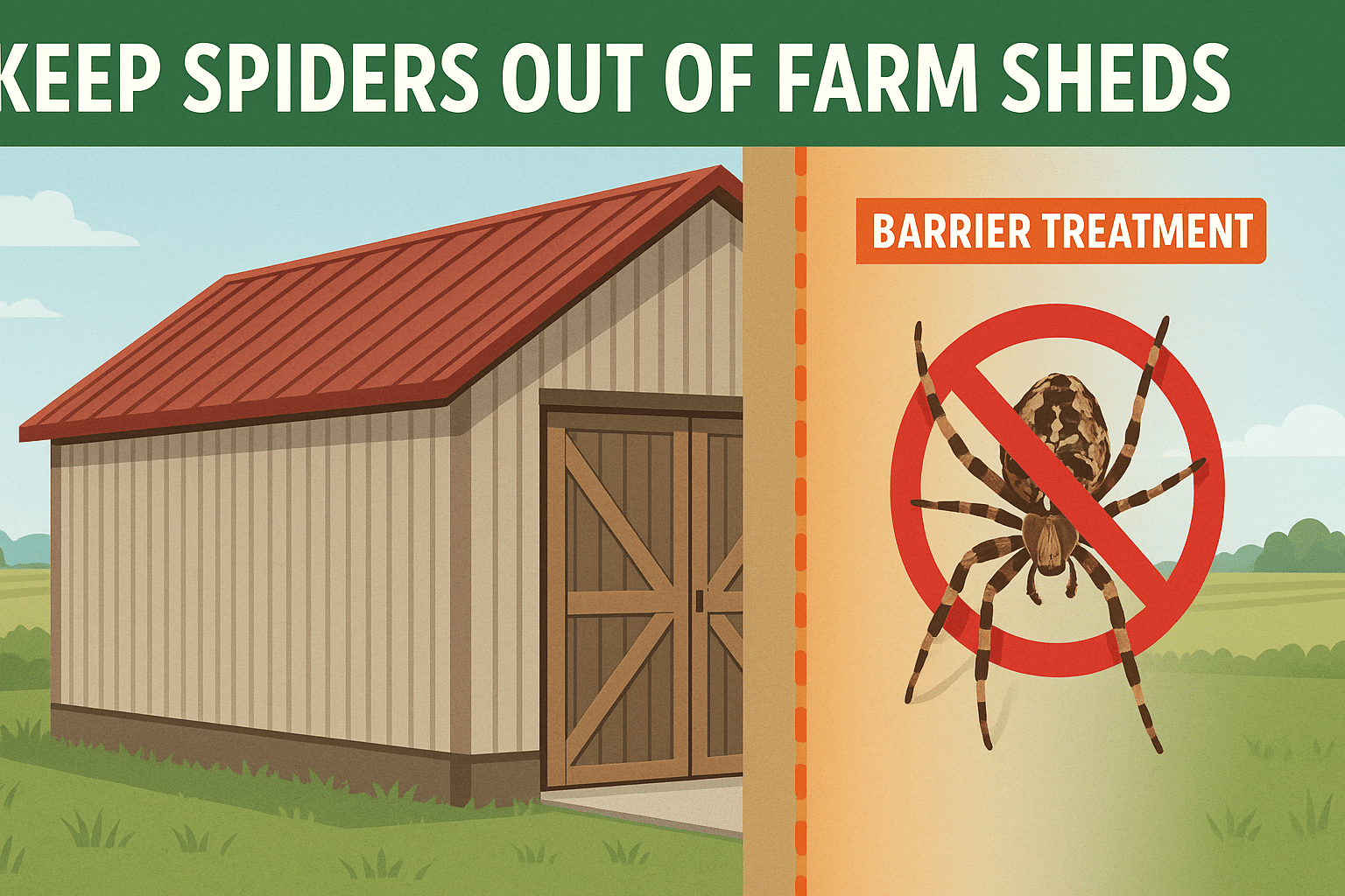 keep-spiders-out-of-farm-sheds-exterior-barrier