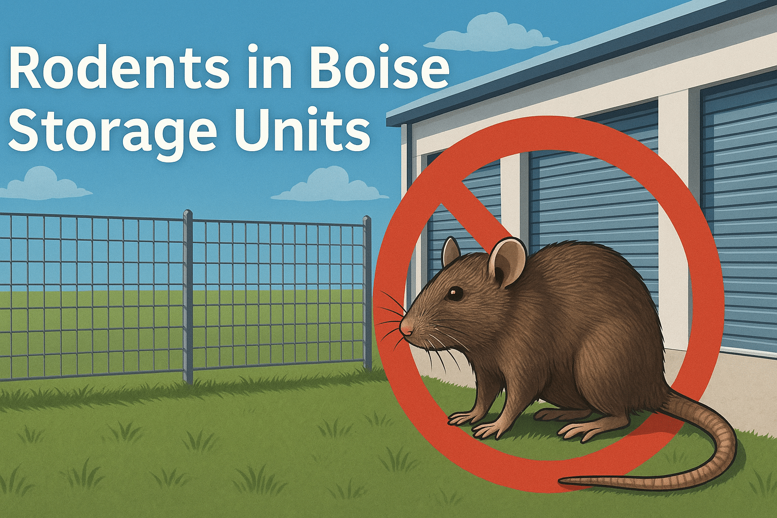 rodents-in-boise-storage-units-yard-barrier
