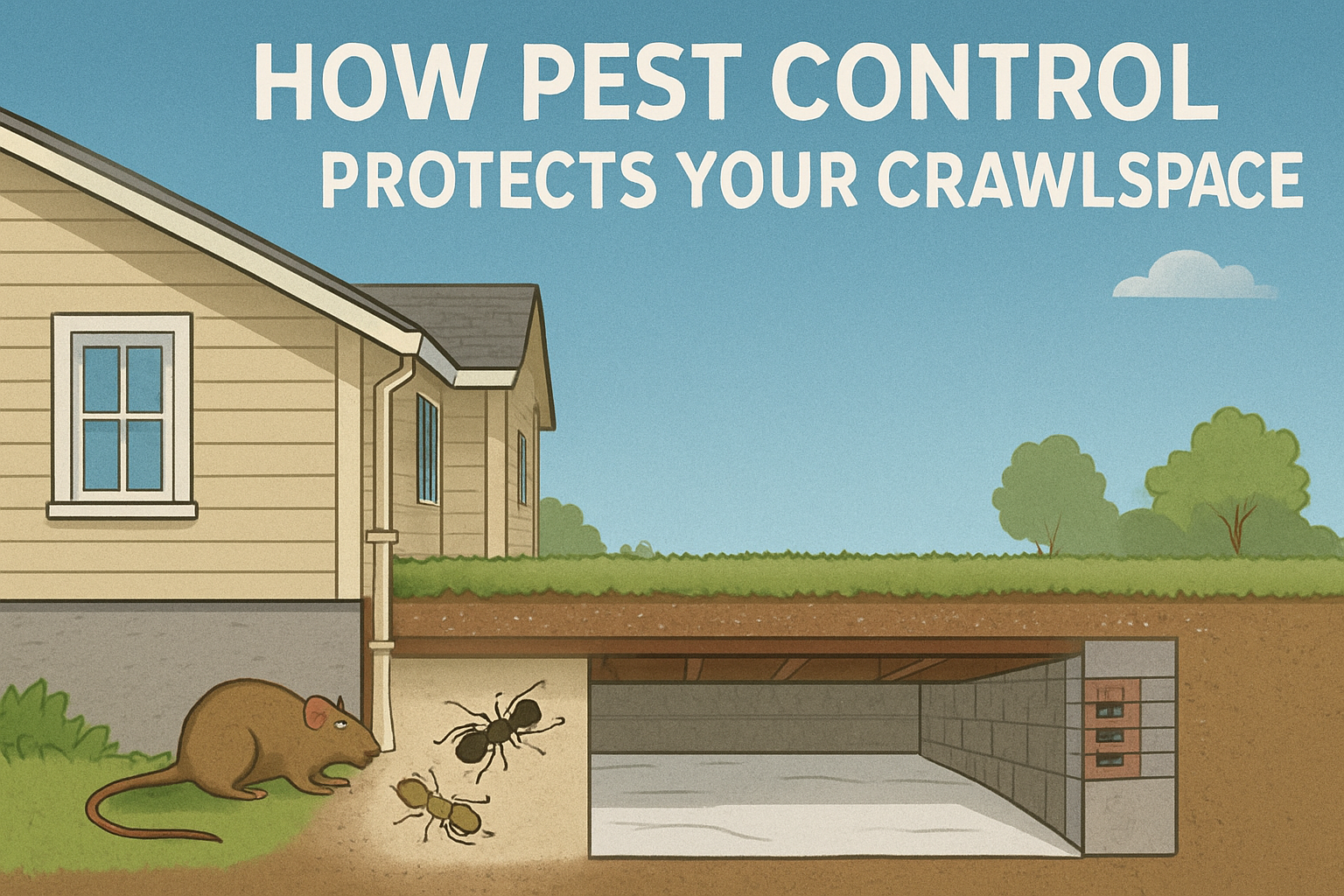 how-pest-control-protects-your-crawlspace-exterior