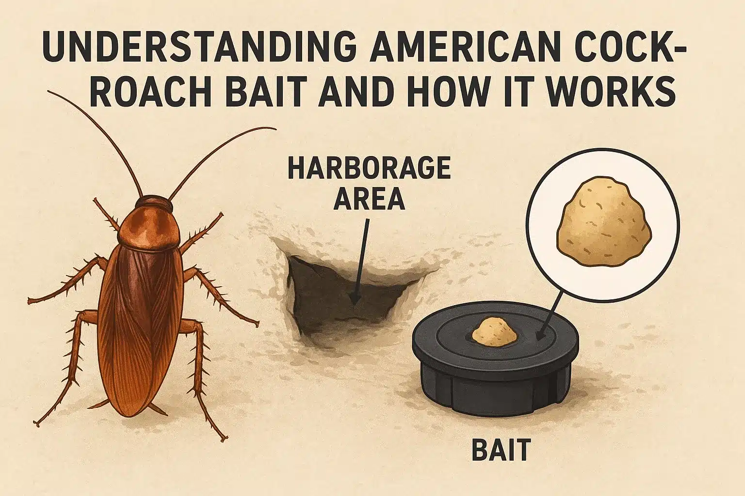 understanding-american-cockroach-bait-and-how-it-works-exterior-application