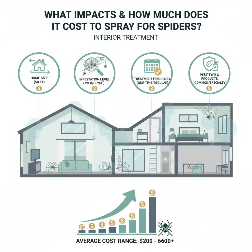 what-impacts-and-how-much-does-it-cost-to-spray-for-spiders-interior-treatment